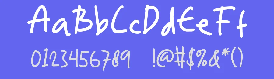 Barkovic Casual Handwritten Font by Littlehand — Decorative Font — thumbnail 3