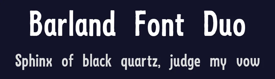 Barland Font Duo by Letterhend Studio — Display Font — thumbnail 2
