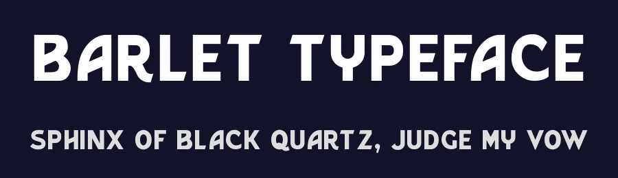 Barlet Typeface by ochaya designs — Sans Serif Font — thumbnail 2
