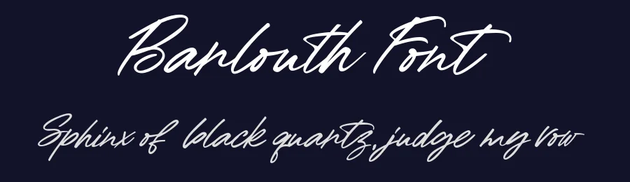 Barlouth Font by pixesia-studio — Script Handwritten Font — thumbnail 2