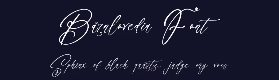 Barnlovedia Font by glorytype — Script Handwritten Font — thumbnail 2