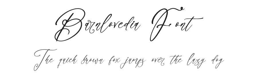Barnlovedia Font by glorytype — Script Handwritten Font