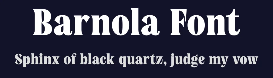 Barnola Font by Rantautype — Serif Font — thumbnail 2