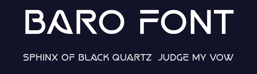 Baro Font by RidaType — Display Font — thumbnail 2