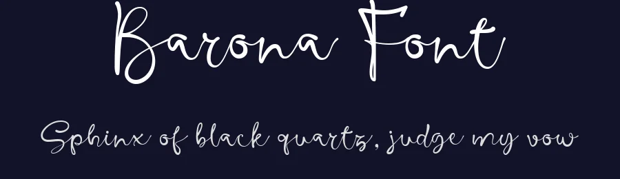 Barona Font by afkaristudio — Script Handwritten Font — thumbnail 2