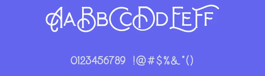 Baroneys Vintage Font by sancreastd. — Display Font — thumbnail 3