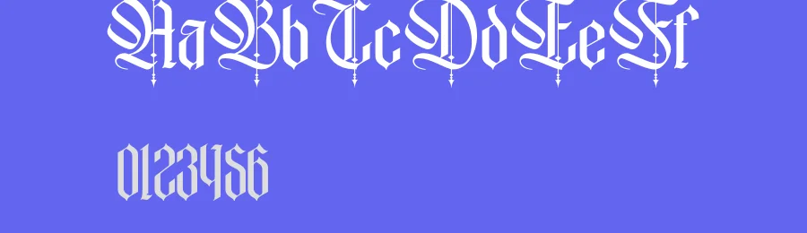 Baronial Font by burntilldead — Display Font — thumbnail 3