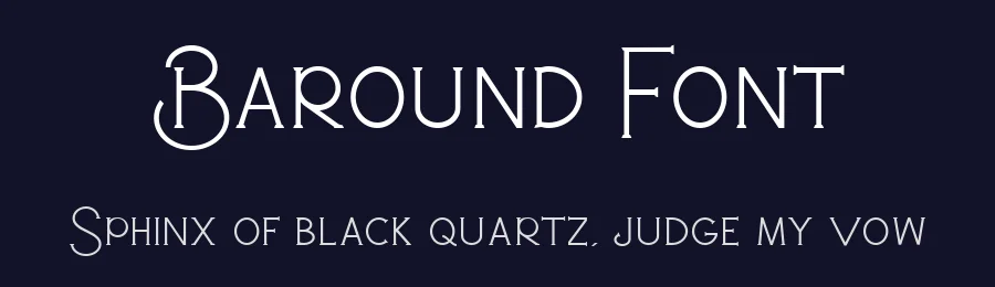 Baround Font by Balevgraph Studio — Serif Font — thumbnail 2