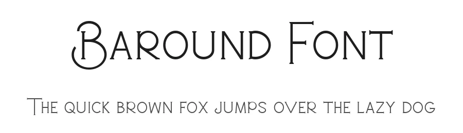 Baround Font by Balevgraph Studio — Serif Font
