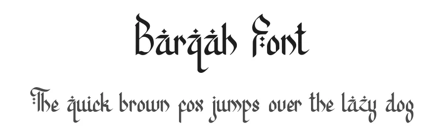 Barqah Font by Denustudios — Script Handwritten Font