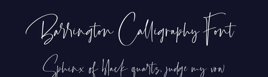Barrington Calligraphy Font by Letteralle — Script Handwritten Font — thumbnail 2