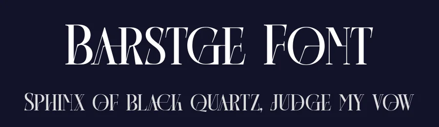 Barstge Font by timelesstype.co — Serif Font — thumbnail 2