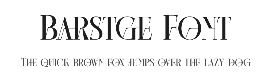 Barstge Font by timelesstype.co — Serif Font