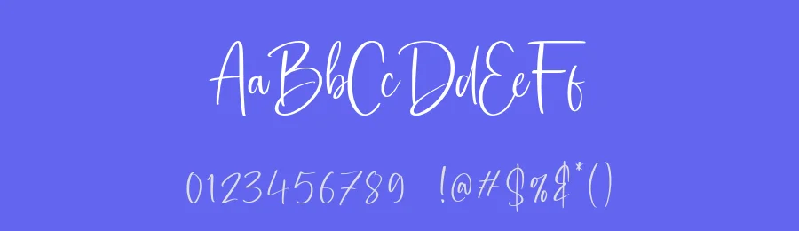 Bartes Malaga Modern Calligraphy Font by balpirick — Script Handwritten Font — thumbnail 3