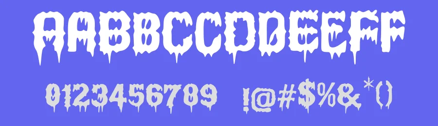 Barth Gone Font – Sharp Horror Font by bearydsgn — Blackletter Font — thumbnail 3