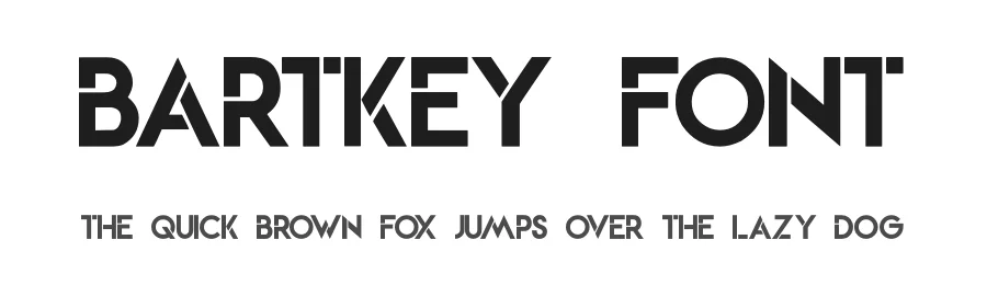 Bartkey Font by zamjumps-studio — Display Font