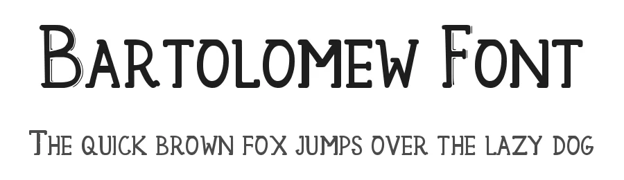 Bartolomew Font by Pixel Surplus — Slab Serif Font