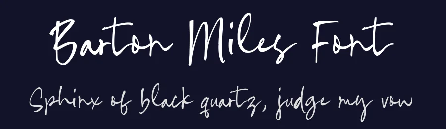 Barton Miles Font by Timur type — Serif Font — thumbnail 2