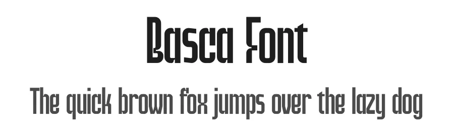 Basca Font by mhdafifersya — Sans Serif Font