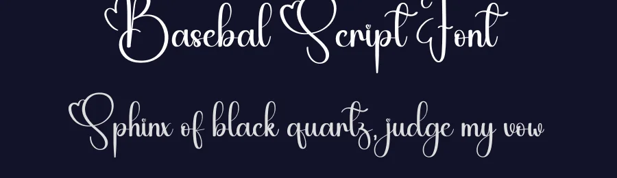 Basebal Script Font by andikastudio — Script Handwritten Font — thumbnail 2