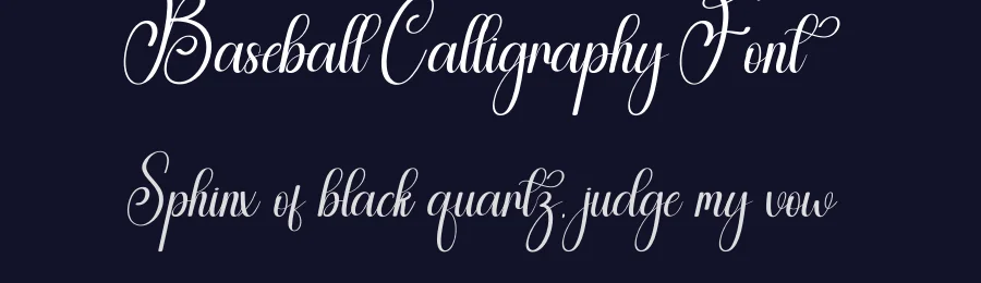 Baseball Calligraphy Font by andikastudio — Script Handwritten Font — thumbnail 2