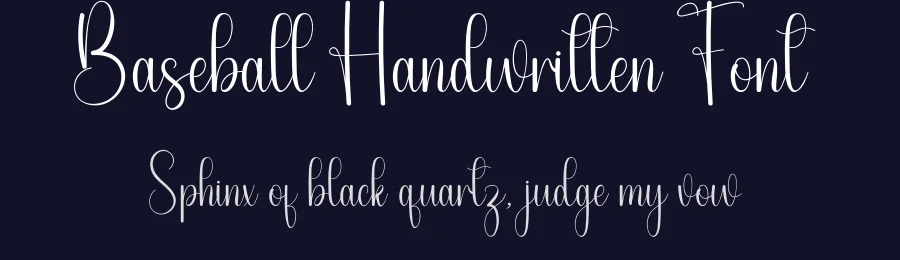 Baseball Handwritten Font by andikastudio — Script Handwritten Font — thumbnail 2