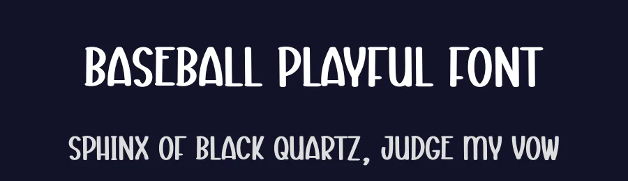 Baseball Playful Font by andikastudio — Script Handwritten Font — thumbnail 2