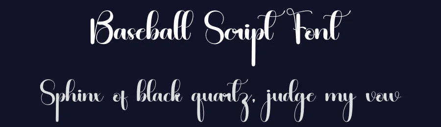 Baseball Script Font by inermediaSTUDIO — Script Handwritten Font — thumbnail 2