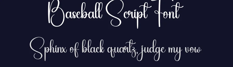 Baseball Script Font by andikastudio — Script Handwritten Font — thumbnail 2