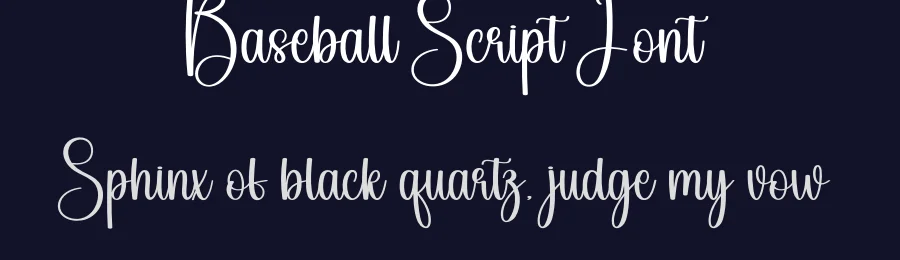 Baseball Script Font by andikastudio — Script Handwritten Font — thumbnail 2
