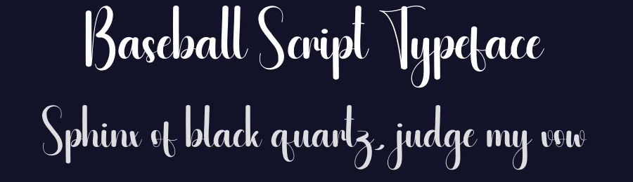 Baseball Script Typeface by andikastudio — Script Handwritten Font — thumbnail 2