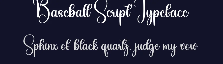Baseball Script Typeface by andikastudio — Script Handwritten Font — thumbnail 2