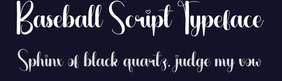 Baseball Script Typeface by andikastudio — Script Handwritten Font — thumbnail 2