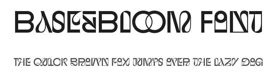 Base&Bloom Font by NaumType โ Sans Serif Font