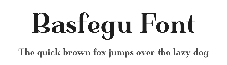 Basfegu Font by Storytype — Serif Font