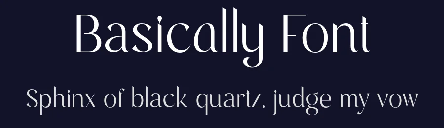 Basically Font by Sensatype Studio — Sans Serif Font — thumbnail 2