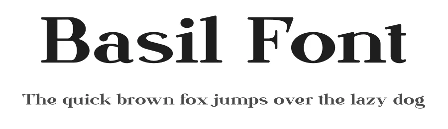 Basil Font by vpcreativeshop — Display Font