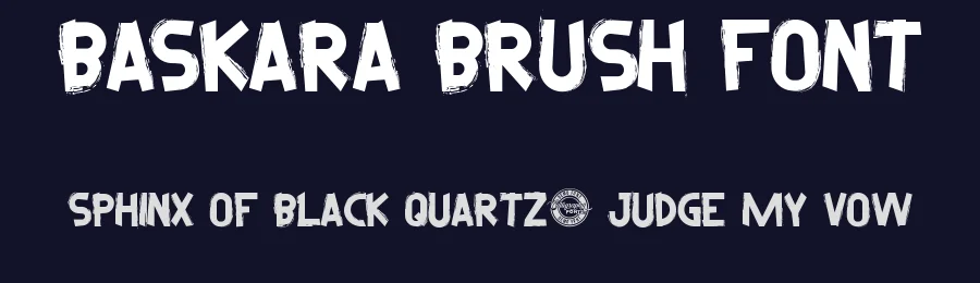 Baskara Brush Font by CalligraphyFonts.net — Script Handwritten Font — thumbnail 2