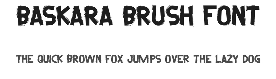 Baskara Brush Font by CalligraphyFonts.net — Script Handwritten Font