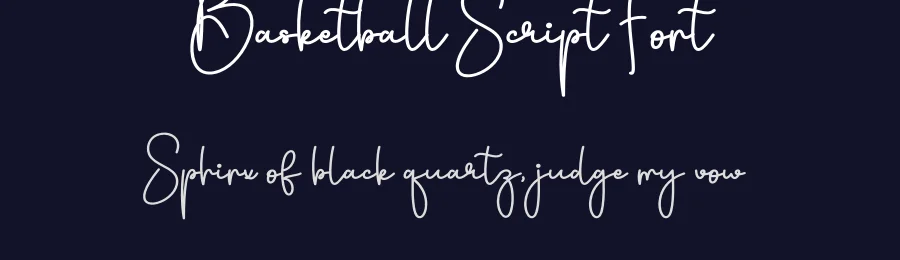 Basketball Script Font by andikastudio — Script Handwritten Font — thumbnail 2