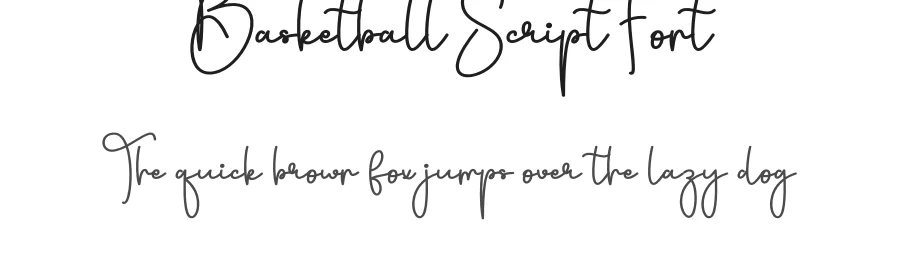 Basketball Script Font by andikastudio — Script Handwritten Font