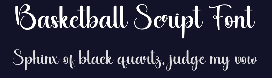 Basketball Script Font by andikastudio — Script Handwritten Font — thumbnail 2