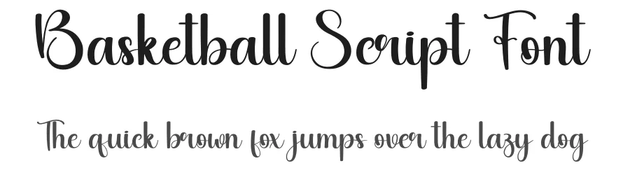 Basketball Script Font by andikastudio — Script Handwritten Font