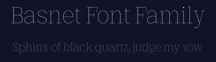 Basnet Font Family by Aqeela Studio — Sans Serif Font — thumbnail 2
