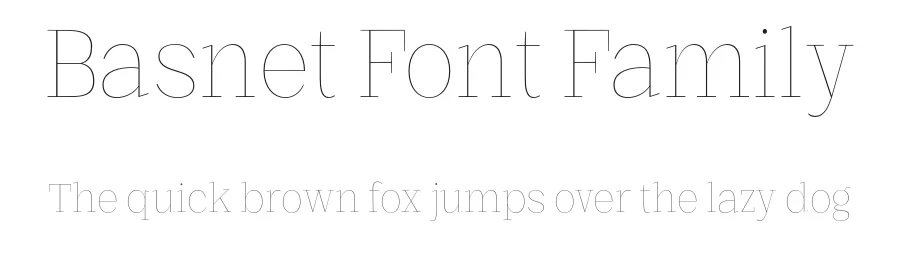 Basnet Font Family by Aqeela Studio — Sans Serif Font
