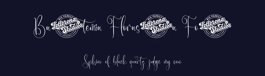Basstemia Florasita Font by letterenastudios — Script Handwritten Font — thumbnail 2