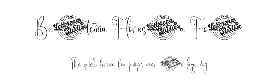 Basstemia Florasita Font by letterenastudios — Script Handwritten Font