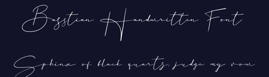 Basstian Handwritten Font by letterenastudios — Script Handwritten Font — thumbnail 2