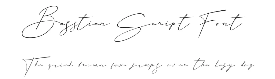 Basstian Script Font by Letterena Studios — Script Handwritten Font