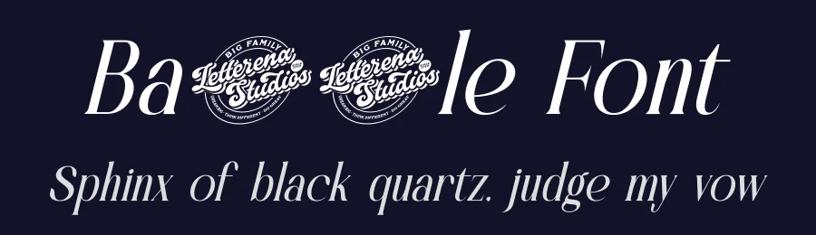 Bastible Font by letterenastudios — Serif Font — thumbnail 2